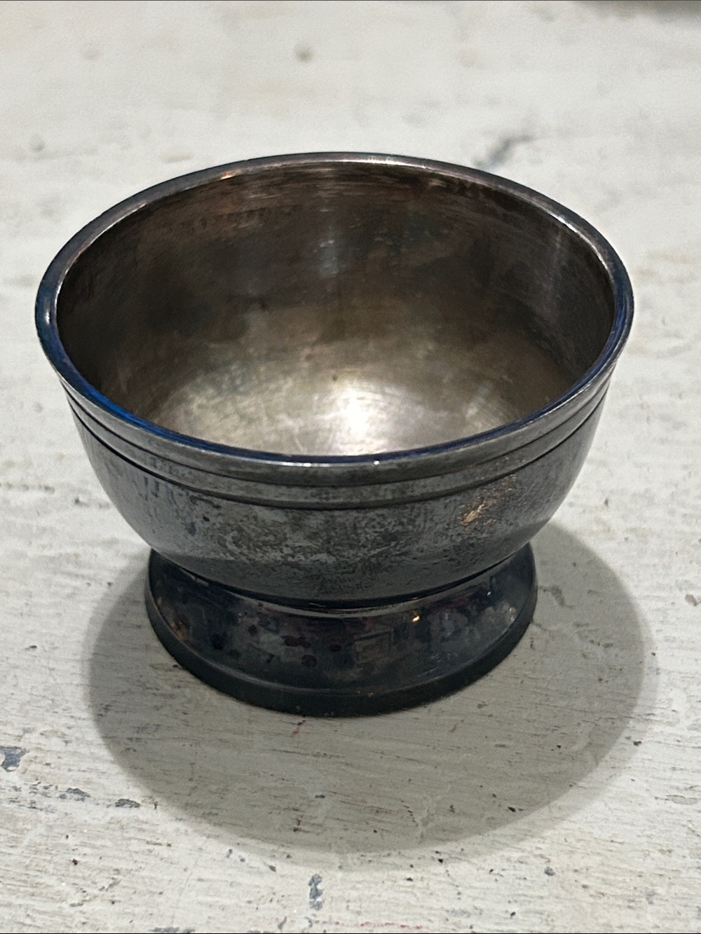 Vintage Silver Toned Small Bowl